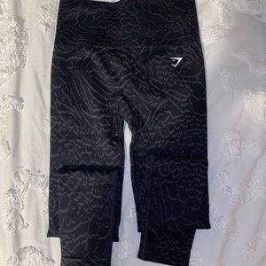 Animal print gymshark leggings